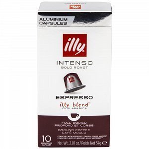 Illy Espresso Intenso Κάψουλες Συμβατές Με Μηχ. Nespresso*10τμχ