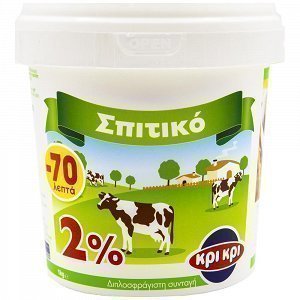 Κρι Κρι Σπιτικό Επιδόρπιο Γιαουρτιού 2% 1kg -0,70€