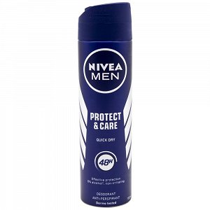 Nivea Men Protect &Care Αποσμητικό Σώματος Spray 150ml