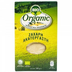 Organic Ζάχαρη Ακατέργαστη Βιολογική 500gr