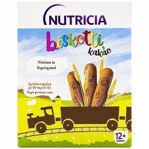 Nutricia Biskotti Βρεφικά Μπισκότα Κακάο 180gr