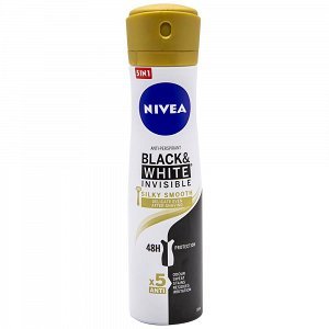 Nivea Deo B&W Silk Αποσμητικό Spray Γυναικείο 150ml