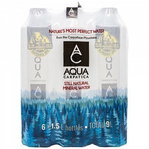 Aqua Carpatica Φυσικό Μεταλλικό Νερό 6x1,5 lt
