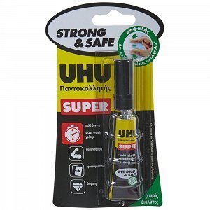 UHU Κόλλα Super Strong & Safe 7gr