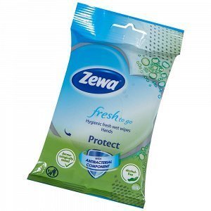 Zewa Υγρά Μαντήλια Fresh To Go Protection 10τεμ