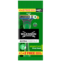 Wilkinson Men Xtreme III Essential Sensitive 4+2 Δώρο