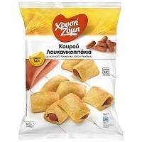 Χρυσή Ζύμη Κουρού Λουκανοπιτάκι Με Λουκάνικο Μυκόνου 800gr