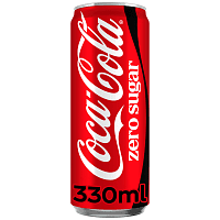 Coca-Cola Zero Aναψυκτικό 330ml 1τεμ