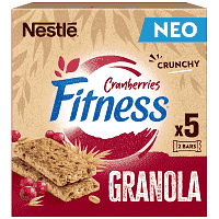 Fitness Granola Bar Cranberry 5x38gr