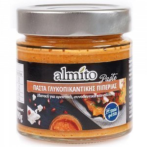 Almito Πάστα Γλυκιάς Πικάντικης Πιπεριάς Φέτα 190gr