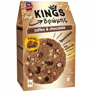 Kings Soft Βρώμης Με Καφέ & Σοκολάτα 180gr