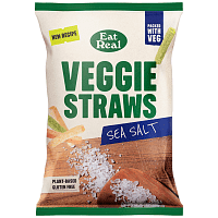 Eat Real Chips Veggie Straws Με Θαλασσινό Αλάτι 110gr
