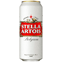 Stella Artois Μπίρα Κουτί 500ml