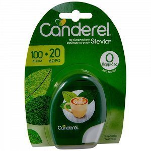 Canderel Green Γλυκαντικά Ταμπλέτες 100ταμπλέτες + 20Δώρο