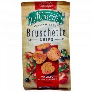 Monetti Bruschette Tomato & Olive 70gr