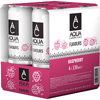 Aqua Carpatica Raspberry Ανθρακούχο Νερό 4x330ml