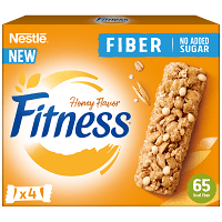 Nestle Fitness Μπάρες Μέλι Fiber 4τεμ 20gr