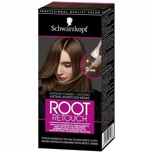 Schwarzkopf Root Retouch Kit Καστανό Ανοιχτό Μεσαίο 10ml