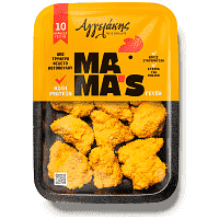 Mama's Nuggets Μπουκιές Κοτόπουλου Πανέ Προψημένες 400gr