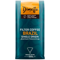 Dimello Καφές Φίλτρου Brazil Αλεσμένος 250gr