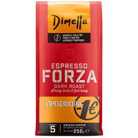 Dimello Καφές Espresso Forza Αλεσμένος 250gr -1,00€