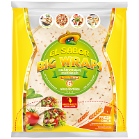 El Sabor Big Wraps Πολύσπορη 25cm 370gr