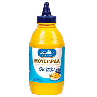Condito Μουστάρδα Χωρίς Ζάχαρη & 65% Λιγότερο Αλάτι 500gr