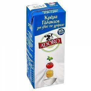 Adoro Κρέμα Γάλακτος 35% Λιπαρά 200ml