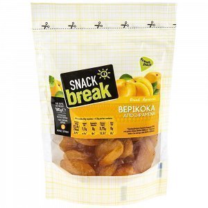 Snack Break Βερίκοκα Αποξηραμένα Εκτός Ε.Ε. 180gr