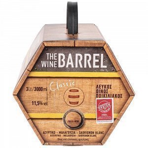 Wine Barrel Λευκός Οίνος 3lt