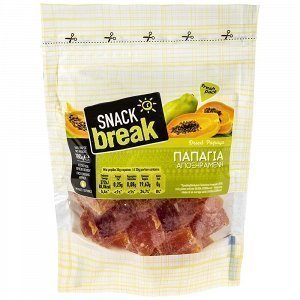 Snack Break Παπάγια Αποξηραμένη Εκτός Ε.Ε. 180gr