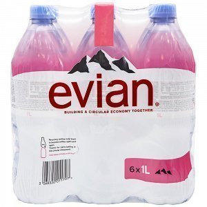 Evian Μεταλλικό Νερό 6x1 lt