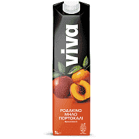 Viva Fresh Φρουτοποτό Ροδάκινο-Μήλο-Πορτοκάλι 1lt