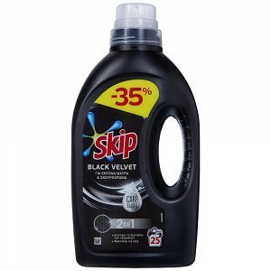 Skip Black Velvet Υγρό Απορρυπαντικό 25μεζ 1,25lt -35%