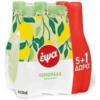 ΕΨΑ Λεμονάδα Pet 330ml 5+1 Δώρο