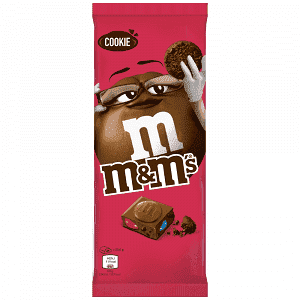 M&M's Σοκολάτα Γάλακτος Με Cookies 165gr