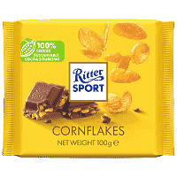 Ritter Sport Milk Chocolate Cornflakes 100gr