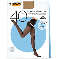 Bic Καλσόν Panty Slim & Support 40L Honey