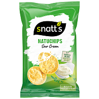 SN Natuchips Γεύση Sour Cream 75gr