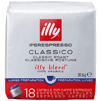 Illy Iperespresso Cube Lungo Κάψουλες 18τεμ (120gr)
