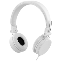 Streetz Ακουστικά Κεφαλής Με Μικρόφωνο 3,5mm 1,5m Λευκά