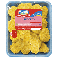Mimikos Nuggets Κοτόπουλο Ελληνικά Δισκάκια Νωπά 480gr