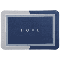 Home Comfort Πατάκι Μπάνιου Απορροφητικό 38x58cm Διαφορετικά Χρώματα