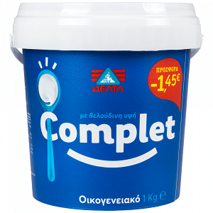 Complet Οικογενειακό Γιαούρτι 10% Λιπαρά 1kg (-1,45€)