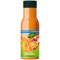Life Χυμός Πορτοκάλι Μήλο 1,5lt