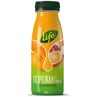 Life Χυμός Πορτοκάλι-Μήλο 250ml