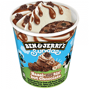 Ben & Jerry's Παγωτό Sundae Hazelnut 427ml 344gr