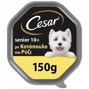 Cesar Δισκάκι Σκύλου Κοτόπουλο & Ρύζι 150gr