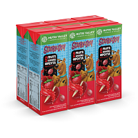 Nutri Valley Scooby doo Red Fruits 6x250ml