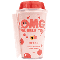 Omg Bubble Tea Peach 270ml